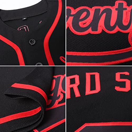 Camisetas Personalizadas de Béisbol con Botones, Camisetas de Rayas Bordadas para Equipo Deportivo para Mujeres miniatura 6