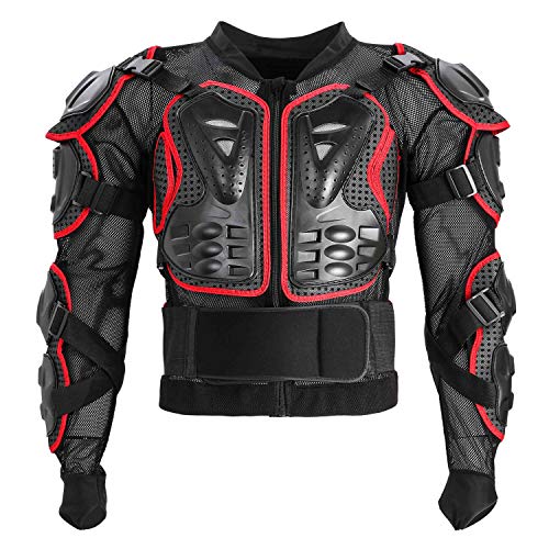 image for Ohmotor Durable Motorcycle Full Body Armor Protector Pro Street Motocr