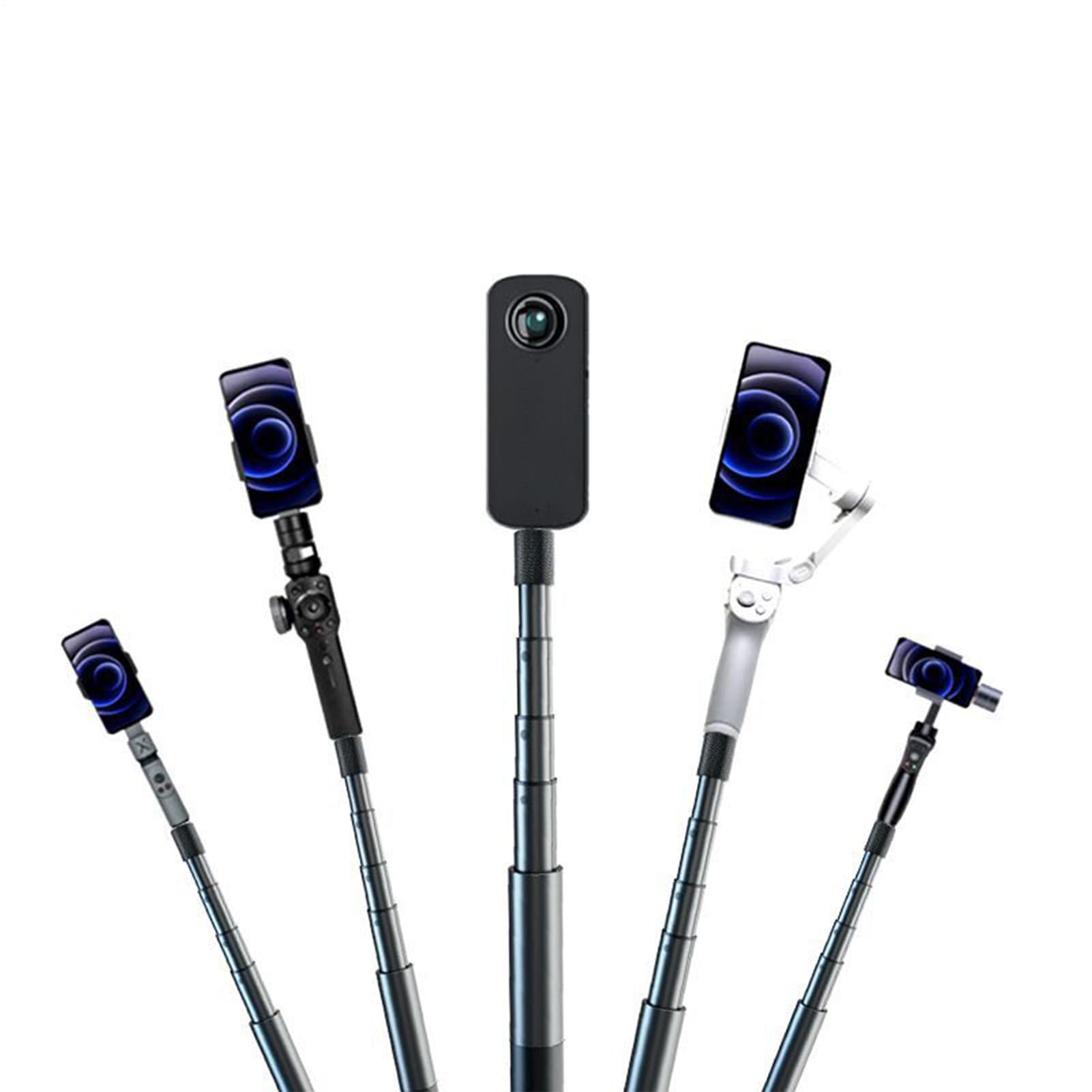 Golf Swing Trainer, supporto magnetico per telefono, analizzatore di registrazione portatile, pratica di riprese video all'aperto, accessorio treppiede per allenatori e vlogger, supporto regolabile