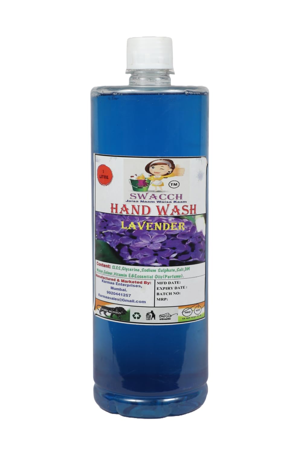 swacch hand wash (1 litre) lavender
