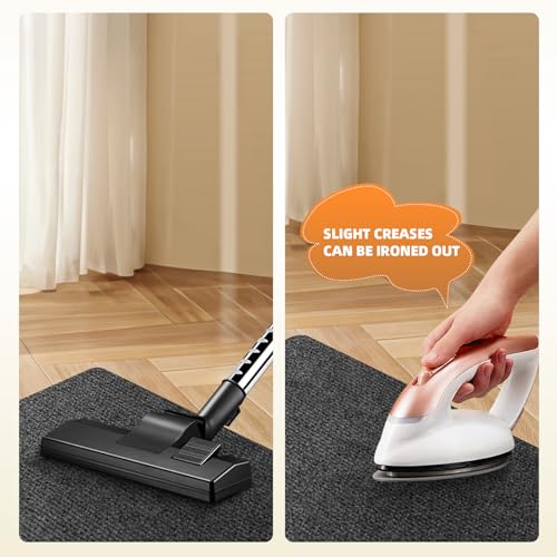 Image of Office Chair Mat for Hardwood and Tile Floor, 48 inch x 36 inch Computer Desk Chair Mat, Anti-Slip Mat for Rolling Chair, Large Floor Protector for Home Office, Dark Gray