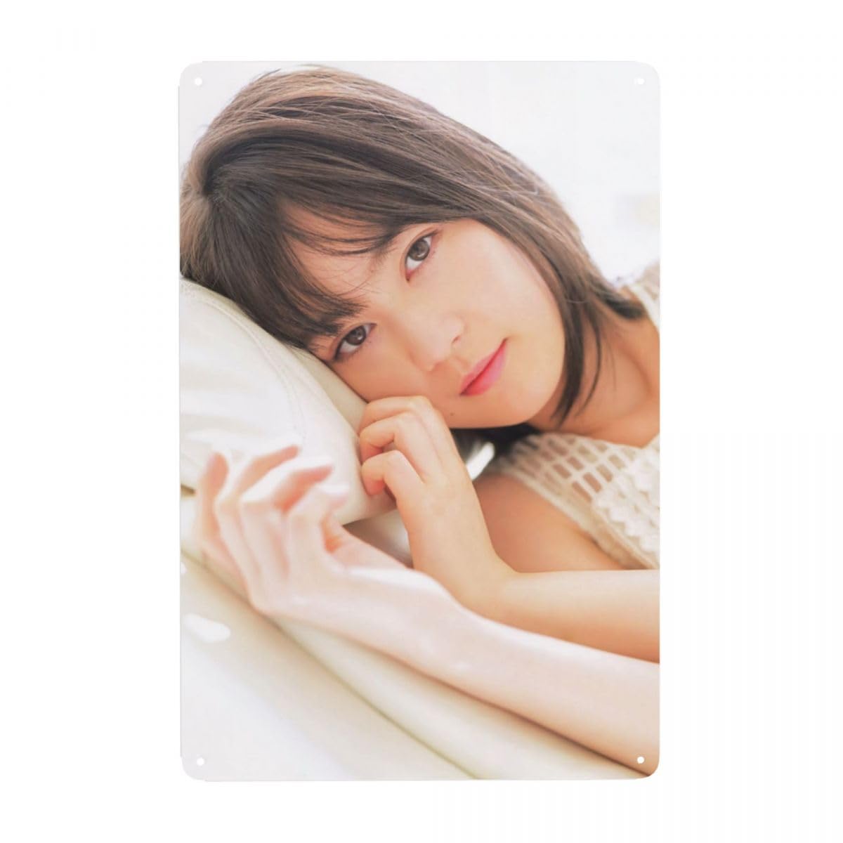 Amazon.co.jp: 生田絵梨花 ブリキの絵 ブリキ看板 金属ポスター 装飾鉄