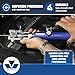 Mastercool 72485-PRC Universal Hydraulic Flaring Tool – 45° Double & Single Flares, Push Connect, GM Fuel Line, Brake Line & GM Transmission Cooling – Includes Hydraulic Ram & Mini Tube Cutter