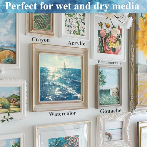 image for Ogfu Watercolor Paper Pad, Watercolor Pad 9x12”, 300 GSM/ 140 lb Wat