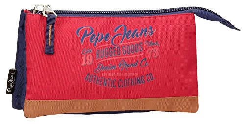 Preisvergleich Produktbild Mäppchen 3 Fächer Pepe Jeans Jake