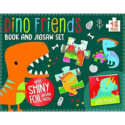 Dino Friends Book and Jigsaw Box Set