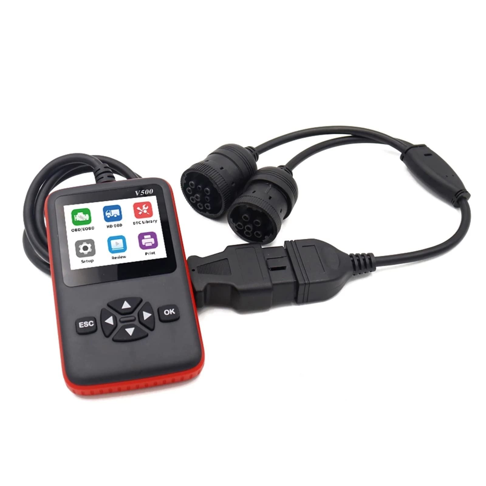 Scanner OBD2 V500 para coche y trolebús herramienta de diagnóstico de motor