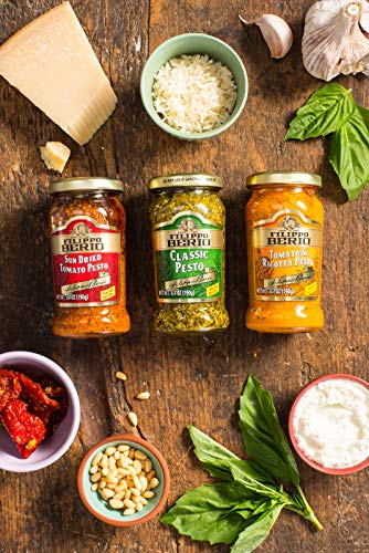 Image of Filippo Berio Tomato & Ricotta Pesto, 6.7 oz ℮ 190 g, 6 Pack