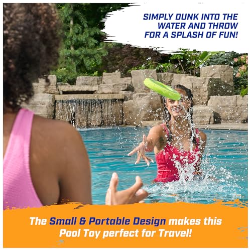 SwimWays Hydro Spiral, Pool Toys for Kids and Adults, Throwing Ring for Beach, Lake and Swimming Pool, Outdoor Toys for Kids Aged 5 & Up - Thumbnail 5