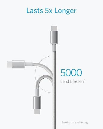 Anker USB C Charger Cable, 2-Pack 6ft (1.8 m) USB to USB C Cable