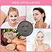 200 Sheets Facial Plastic Mask Disposable Facial Sheet Mask Transparent Face Masks Skincare Preservative DIY Clear Spa Thin Plastic Wrap Moisture Retention