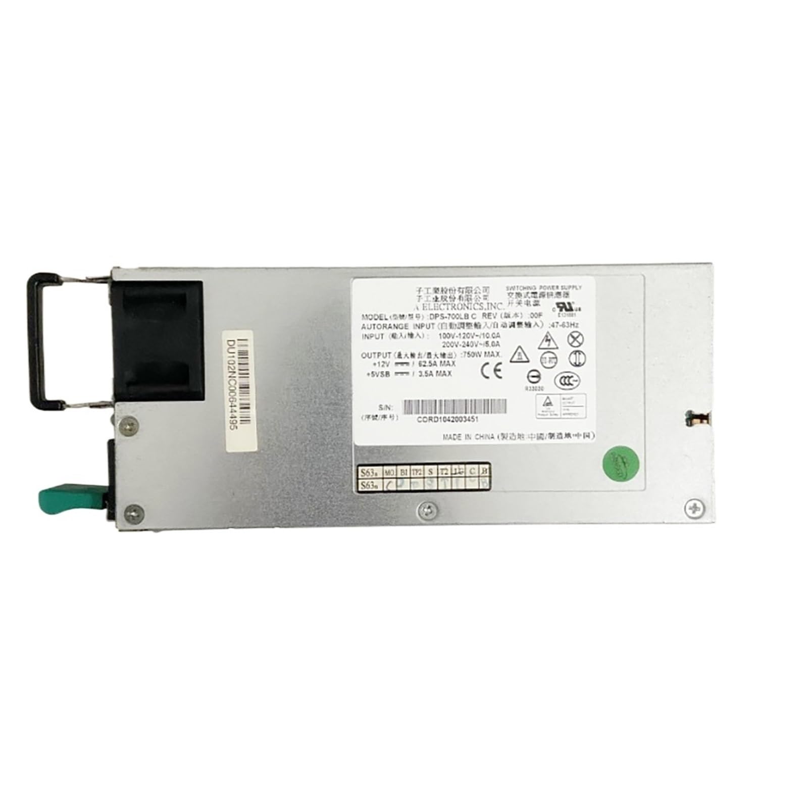 BALYDLUL Server Power Supply T350 R350 G7 ORD1132004979 750W DPS-700LB