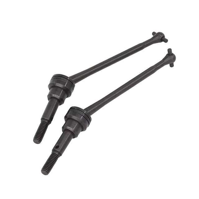 Foto 2 de 5 de Transmision Cardan Eje Transmisión Delantero Metal CVD Para Coche RC 2 Piezas Para WLtoys 12423 12427 12428…