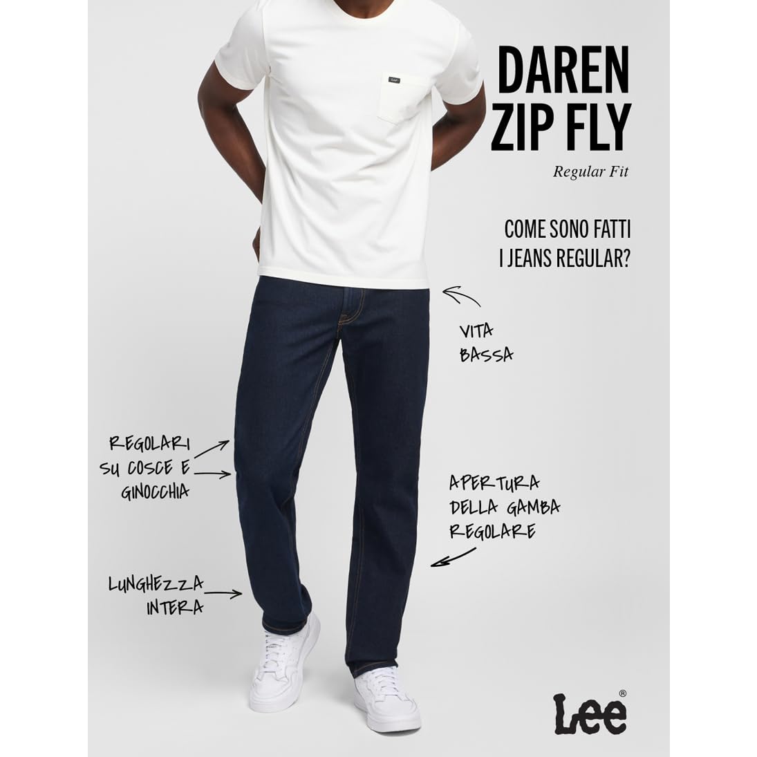 Lee - Daren, Blu Uomo - 4