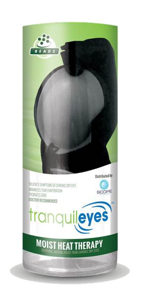 Tranquileyes Beads - Reusable Beads Moist Heated Eye Pack (x1 Goggles) by Tranquileyes