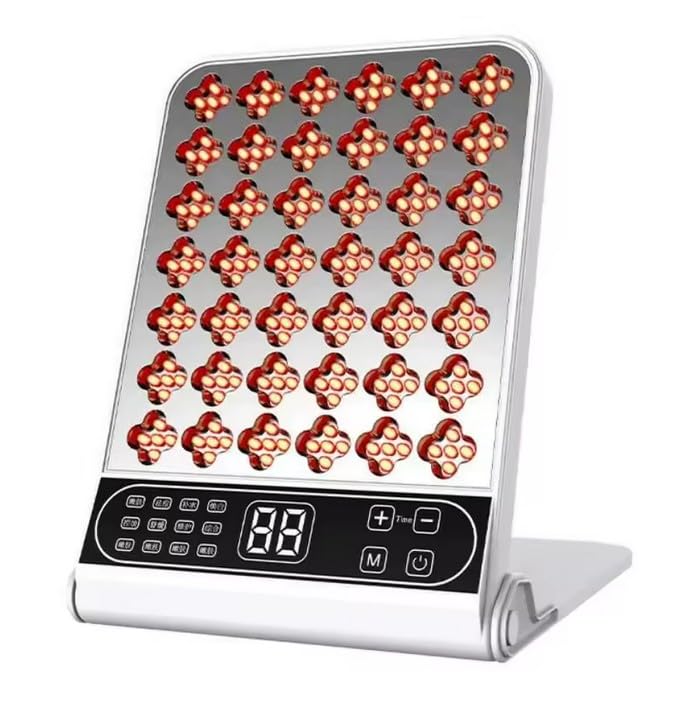 Lampe lumière infrarouge + 3 couleurs luminothérapie photothérapie pour la peau