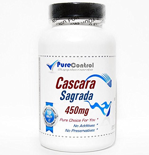Cascara Sagrada 450mg // 100 Capsules // Pure // by PureControl Supplements