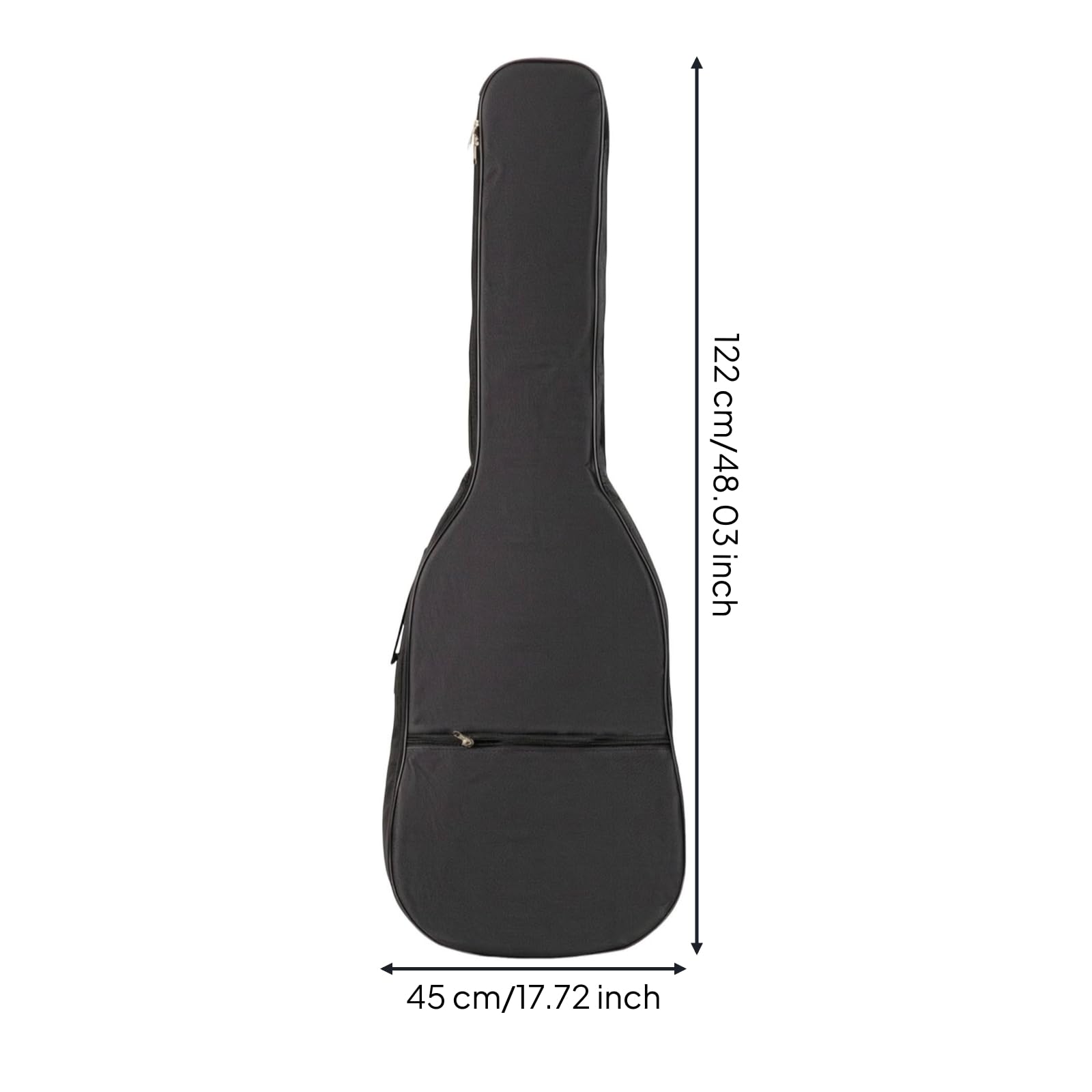 Bassgitarren-Rucksack mit Schultgurten gepolstt Bassgitarren-Rucksack E-Bass-Instrumententasche für Bassgitarristen, Proben, Untricht