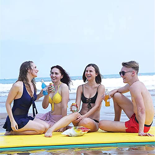 Tappetino galleggiante in schiuma XPE a 3 strati antistrappo per una maggiore durata, ideale per attività ricreative e relax su laghi, fiumi, piscine e oceani