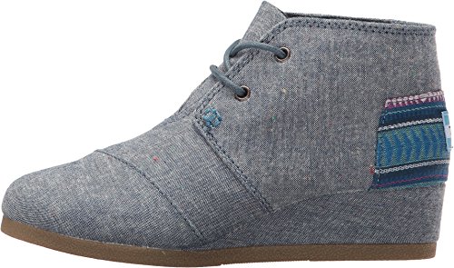 TOMS Kids Girls Desert Casual Boots - Blue - Size 6 M2