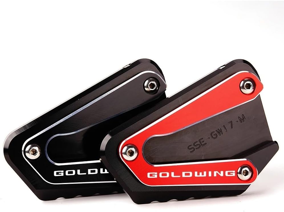 Motorcycle Foot Plate Pad for H&ONDA Goldwing 1800 GL1800 2002-2017 CNC Motorcycle Accessories Kickstand Side Stand Extension Enlarger Pad