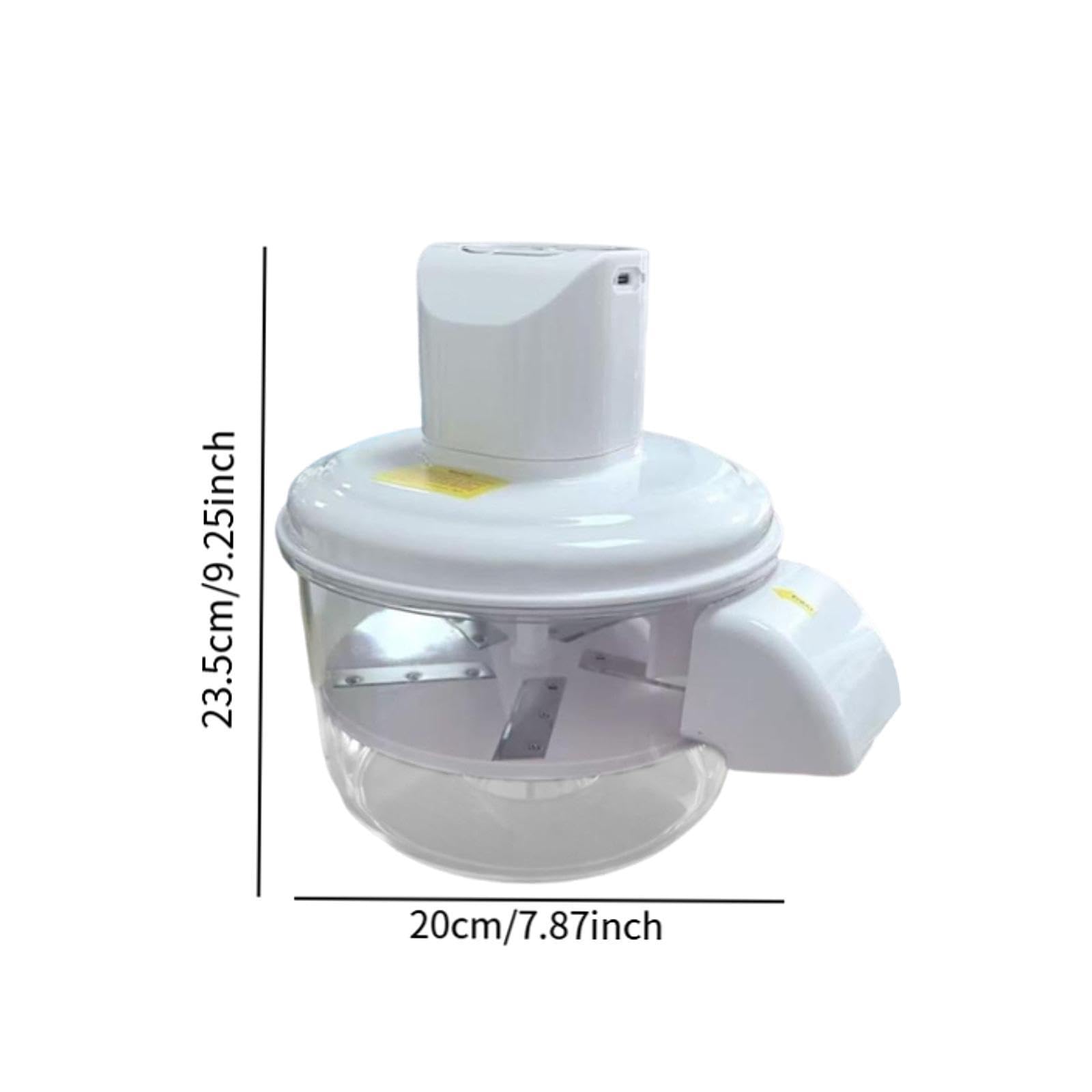 LOVIVER Sbucciatore automatico per frutta, ricaricabile tramite USB, creativo, macchina multifunzionale per la rimozione della pelle, per la casa, bar,