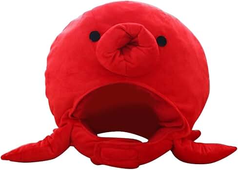 Amazon.co.jp: Hapeisy ぬいぐるみ タコ帽子 超可愛い 動物