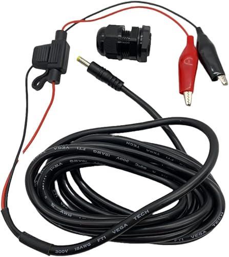 Miniatura 1 de BareHill - Cable de alimentación de 12 V compatible con Tactacam Reveal X XB SK y WiseEye Trail Cable de cámara con fusible de 2 amperios