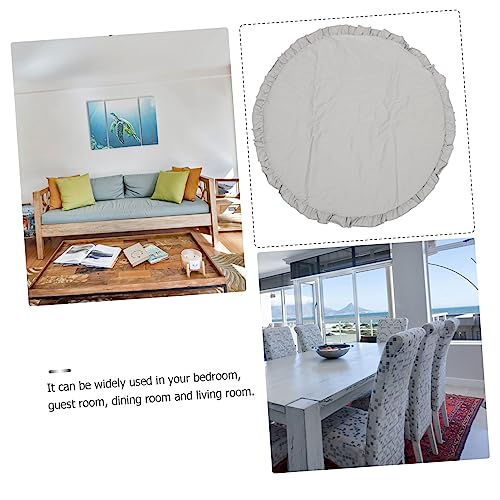 SAFIGLE Kruipende Deken Vloerkleed Indoor Tapijt Baby Kruipen Mat Vloer Speelmatten Voor Peuters Baby Ronde Speelkleed Kruipende Mat Bumper Kussen Baby Kruipen Tapijt Baby Kruipen Mat - Afbeelding 6