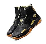 YYSPR Women's Men's Fashion High Top Running Outdoor Non Slip Sneakers Basketball Boots Shoes Size...