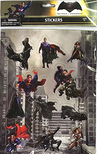 Batman v Superman: Dawn of Justiceiobg} vs X[p[} WXeBX̒ajRaised sticker sheetĩV[j [sAi]