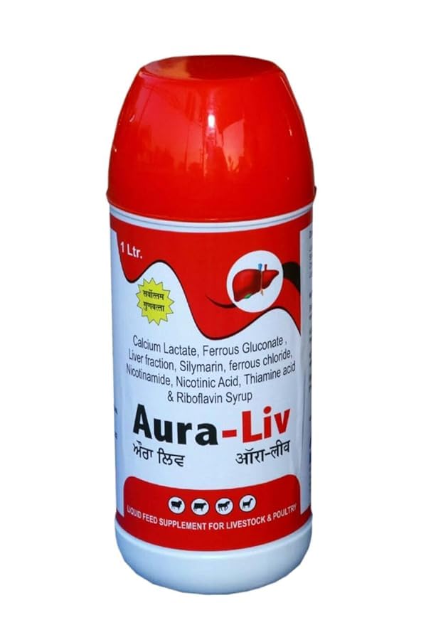 AUROUS Veterinary Liver Tonic & Growth promotor for Cow, Cattle, ...