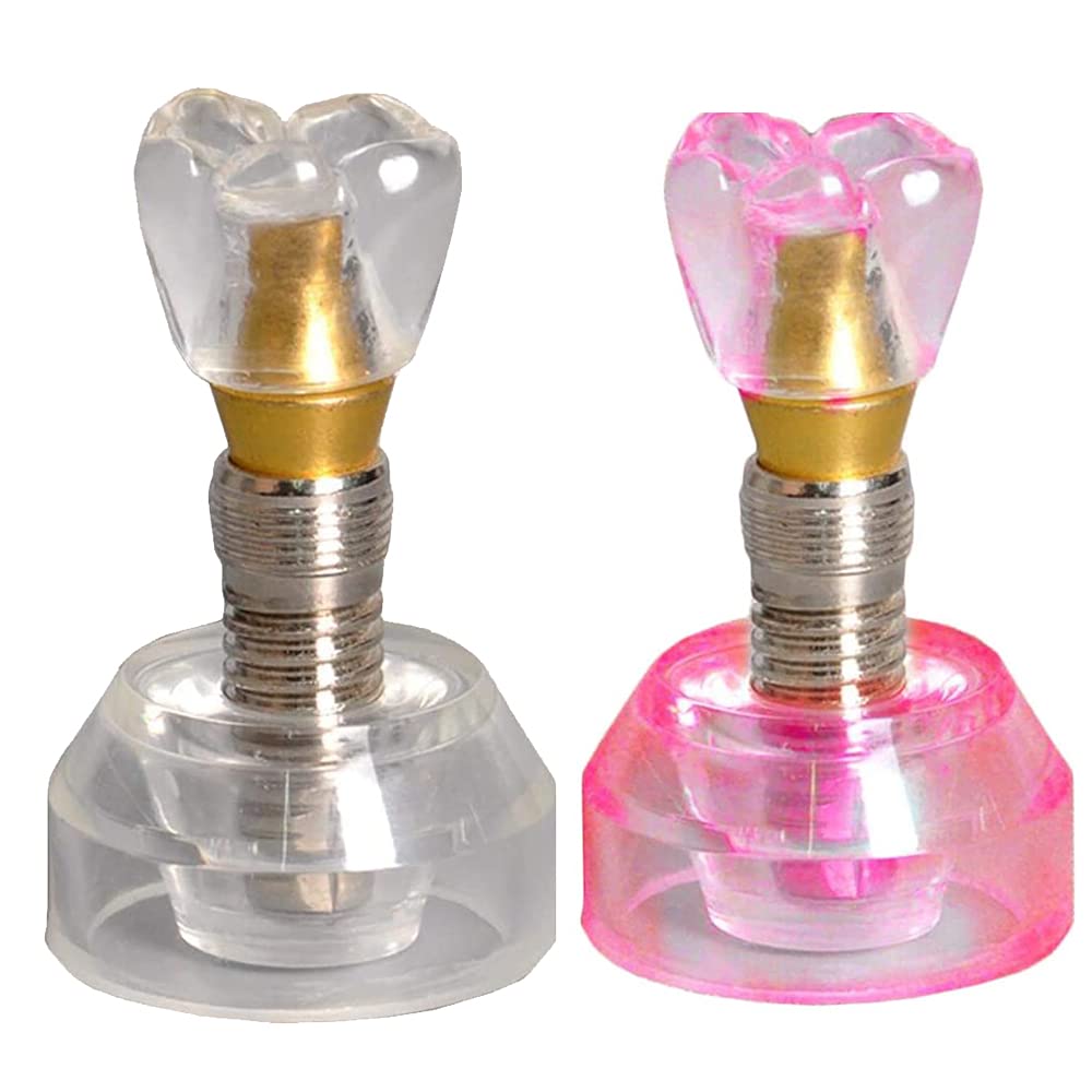 Sjdopulse B Implant Teeth Model Transparent Teeth Model - Dentist Standard Implant Dental Model - Removable Teeth Teaching Model For Oral Teaching Training Kit (B)