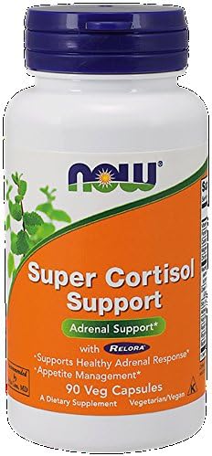 NOW Foods Super Cortisol Support, 90 cáp vegetales, paquete de 3