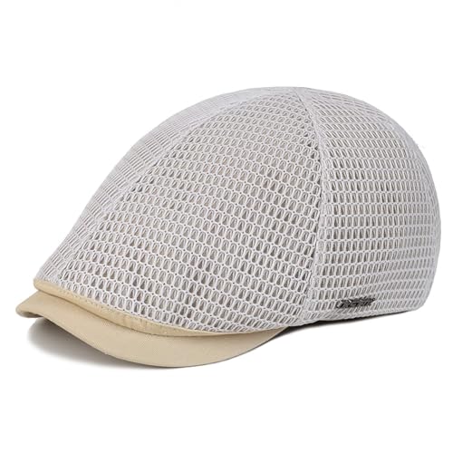 Béret homme casquette été anti-transpiration avec tissu mesh ventilé