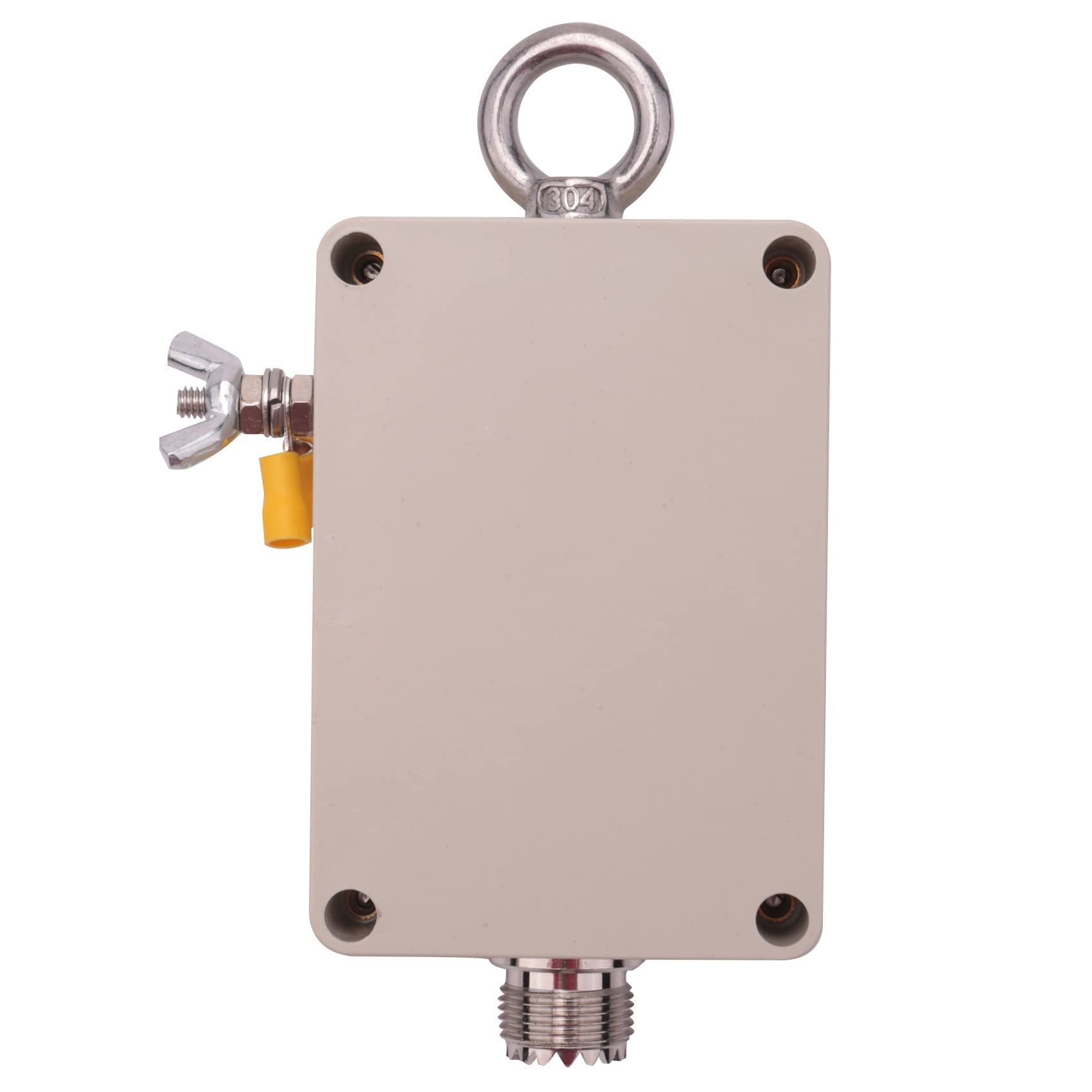JANZU 1:49-49: 1 Balun para HF, Corta, Cuatro Bandas, 5-35 MHz, Antena EFHW de Media Alimentada por el Extremo, 100 W Ham