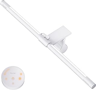 Quntis Monitor Light Bar — Eye-Care No‑Glare LED with Remote for Curved Monitors