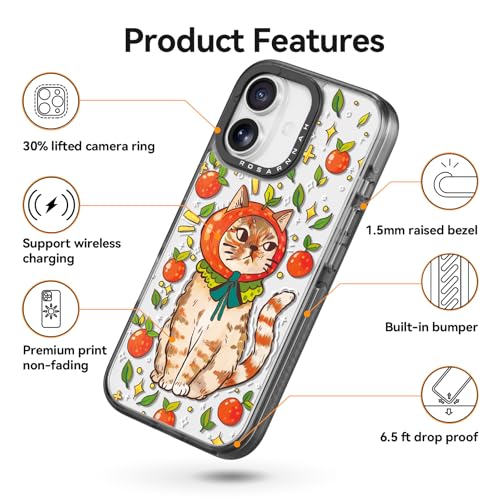 Coque iPhone 6,1" résistante aux chocs Rosarnnah 17BS - 6