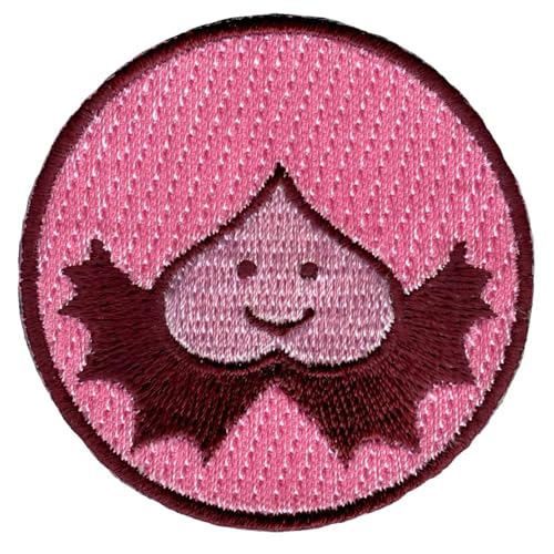 Patch Kill La Kill Pink Pattern écusson brodé otaku motif rose manga à coudre