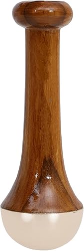 Kansa Wand Masajeador facial y de pies, beneficios ayurvédicos del bronce, restaurando el brillo a través de la desintoxicación (pequeño)