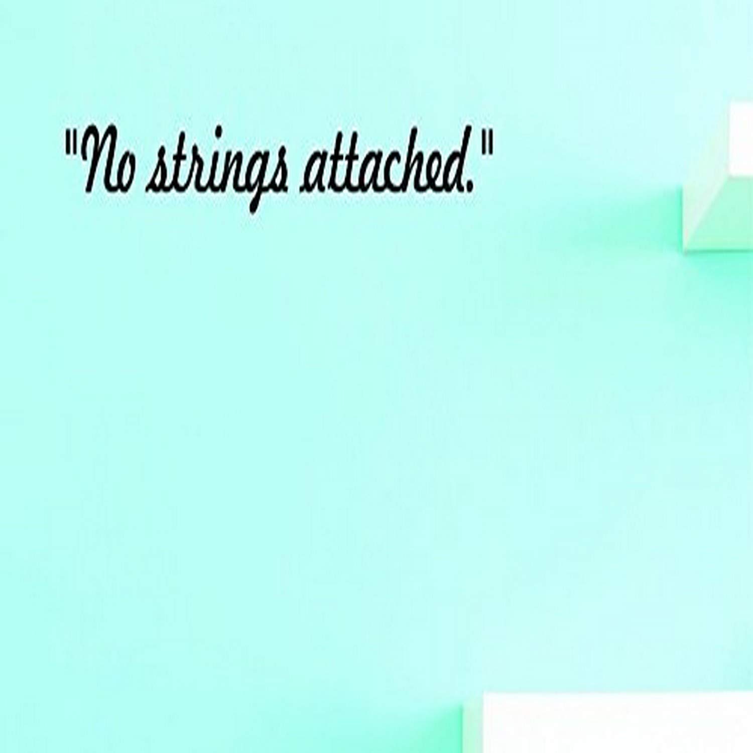 Design with Vinyl US V SOS 662 1 Top Selling Decals No Strings Attached. Wall Art Size: 6 Inches X 20 Inches Color: Black, 6" x 20"