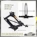 Car Scissor Jack Kit with Lug Wrench & Ratchet Wrench,2T Car Jack Kit for Cars Lifting & Tire Changing,Heavy Duty Scissor Jacks for Cars Tools Lift Range from 3.93