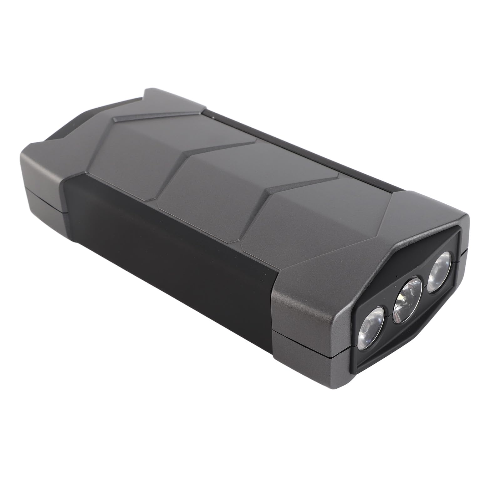 HUIOP Avviatore di emergenza per auto,Avviatore di emergenza per auto 1500 A picchi 10000 mAh con display digitale a LED/Doppia USB/Martello di sicurezza/Luce LED/Protezioni multiple Batteria per