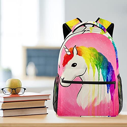 Sac à dos licorne étanche avec bretelles confortables