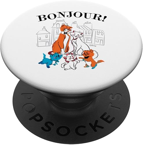 Los Aristogatos - Bonjour! PopSockets intercambiables PopGrip