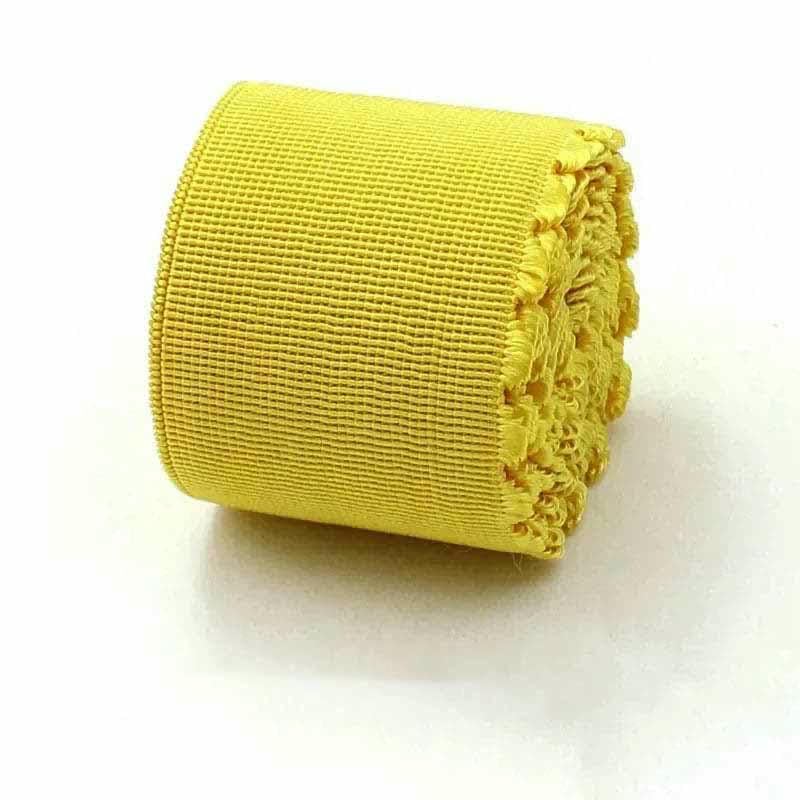 Elastyczna taśma nylonowa, Nylon Elastic Bands For Sewing 40mm Width 2-10 meters Multicolor(Yellow 40mm,10Meters)