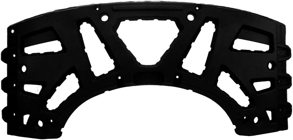 Polaris ATV Rear Rack Assembly, Gloss Black, Genuine OEM Part 2633429-070, Qty 1