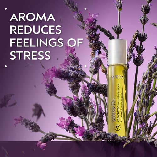 Aveda Stress-Fix Concentrate Rollerball | Shown to Reduce Feelings of Stress | with Aroma of Lavender, Lavandin, Clary Sage, 0.24 Fl Oz - Image 3