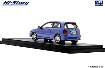 ミニカー Hi-Story 1/43 Toyota STARLET GLANZA V Hi Story 1/43 Toyota Starlet Granza V (1996) Purplish Blue