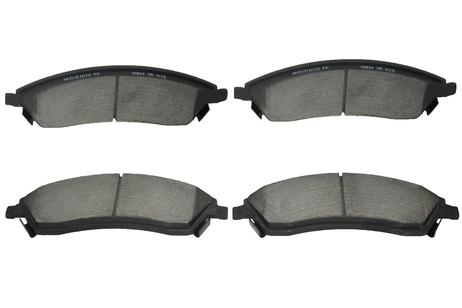 Front Disc Brake Pads Ceramic Replacement For 2004-09 Cadillac SRX 2006 2007 CTS 2005-2008 STS D1019